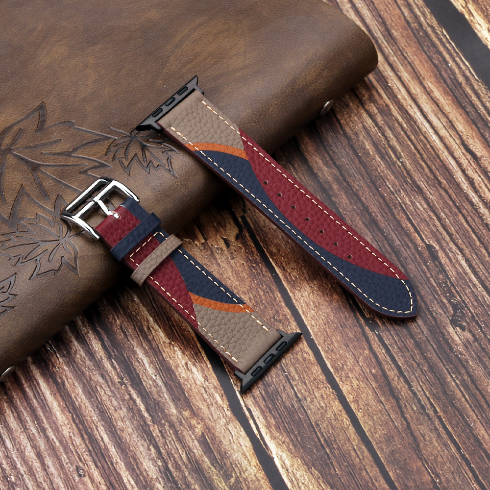 Genuine Leather Strap for Appl - Smartwatch Accessories Shop incelemesi ve fiyatı