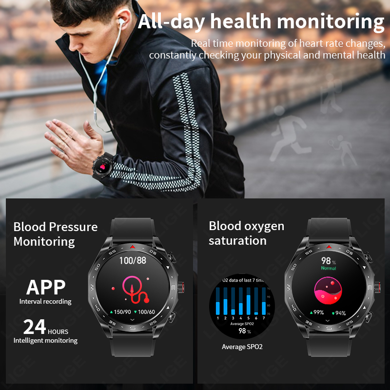 LIGE With Earbuds Bluetooth He - Smartwatch Headset incelemesi ve fiyatı