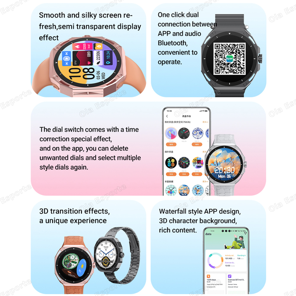 Smart Watch BT Call GPS Sport  - Smartwatch Custom incelemesi ve fiyatı