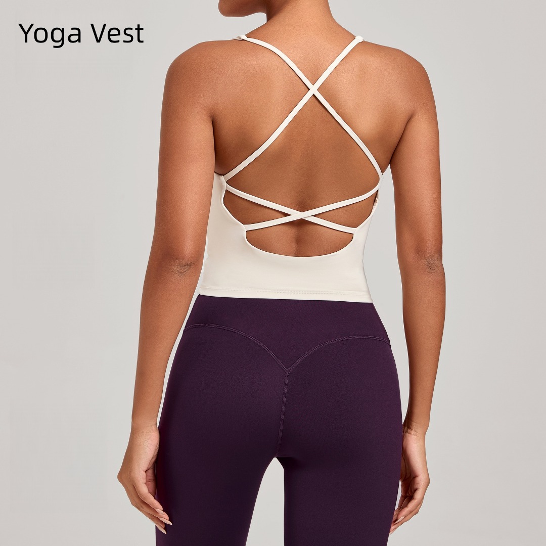 New Women's Yoga Vest Crossed  - Rugged Sport Strap incelemesi ve fiyatı