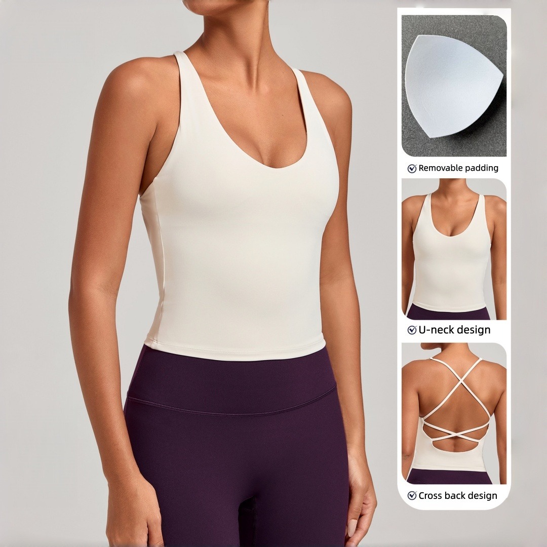 New Women's Yoga Vest Crossed  - Rugged Sport Strap incelemesi ve fiyatı